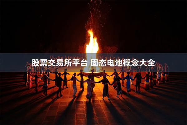 股票交易所平台 固态电池概念大全