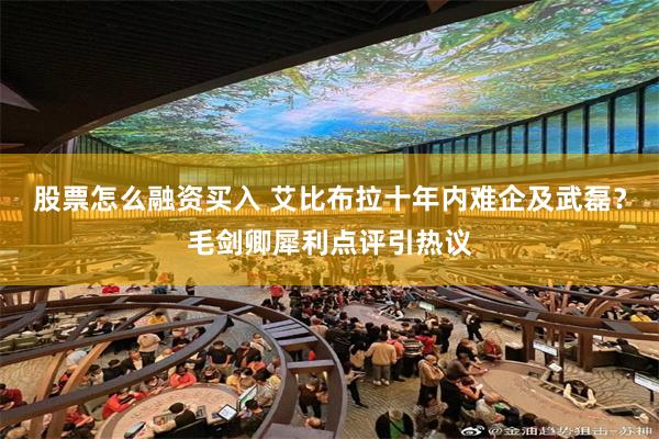 股票怎么融资买入 艾比布拉十年内难企及武磊？毛剑卿犀利点评引热议
