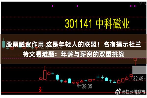 股票融资作用 这是年轻人的联盟！名宿揭示杜兰特交易难题：年龄与薪资的双重挑战