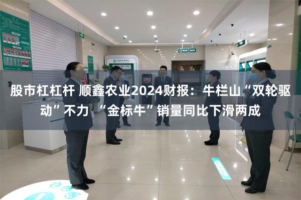 股市杠杠杆 顺鑫农业2024财报：牛栏山“双轮驱动”不力  “金标牛”销量同比下滑两成