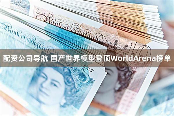配资公司导航 国产世界模型登顶WorldArena榜单