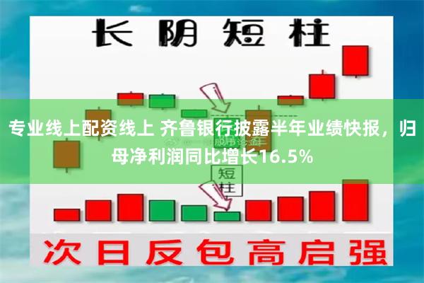 专业线上配资线上 齐鲁银行披露半年业绩快报，归母净利润同比增长16.5%
