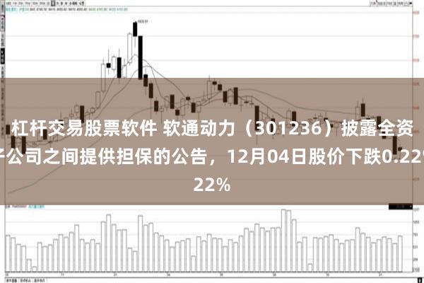 杠杆交易股票软件 软通动力（301236）披露全资子公司之间提供担保的公告，12月04日股价下跌0.22%