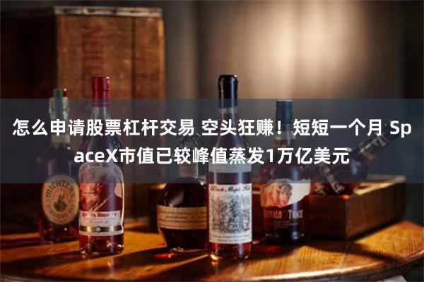 怎么申请股票杠杆交易 空头狂赚！短短一个月 SpaceX市值已较峰值蒸发1万亿美元