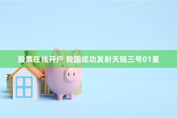 股票在线开户 我国成功发射天链三号01星